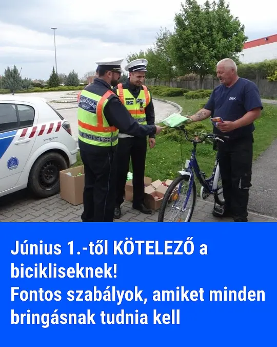 Június 1.-től KÖTELEZŐ a bicikliseknek! – Fontos szabályok, amiket minden bringásnak tudnia kell