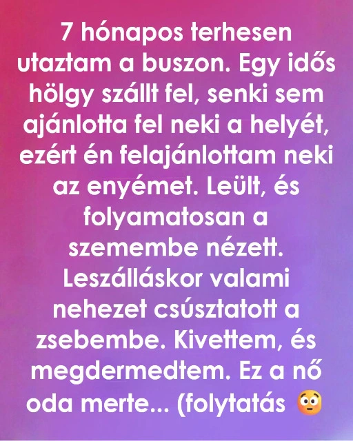 Egy egyszeru buszozas egy felejthetetlen pillanatta valt
