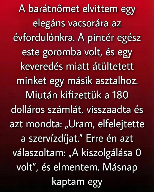 Egy unneples ami vegul leckeve valt
