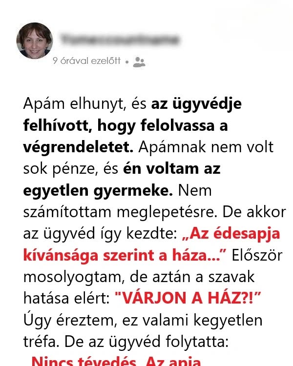 Emlekekkel teli haz